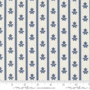 Moda American Gathering III Stripe Bouquet Cloud Nautical Fabric