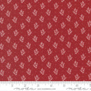 Moda American Gathering III Flower Sprig Crimson Fabric