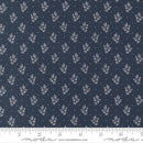 Moda American Gathering III Flower Sprig American Blue Fabric