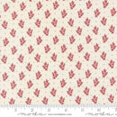 Moda American Gathering III Flower Sprig Cloud Crimson Fabric