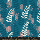 Ruby Star Society Reimagined Landscapes Fern Dell Teal Fabric