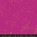 Ruby Star Society Speckled Metallic Berry Canvas Fabric