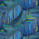 Studio E I Walk The Line Pacific 108" Wide Back Fabric