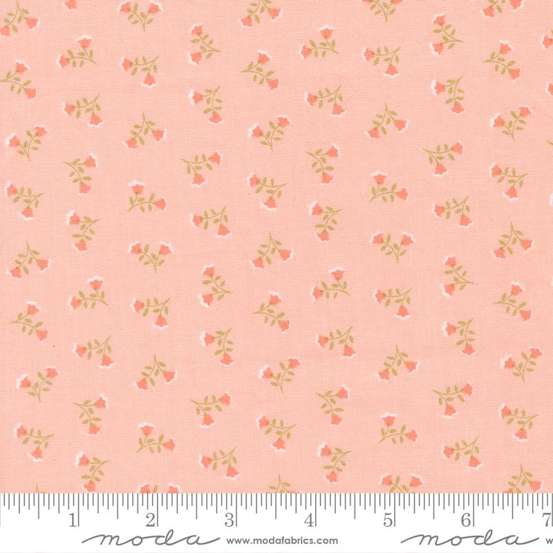 Moda Sunbonnet Tossed Petals Pink Fabric