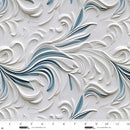 Studio E Another Dimension Carved Moulding Pearl Fabric