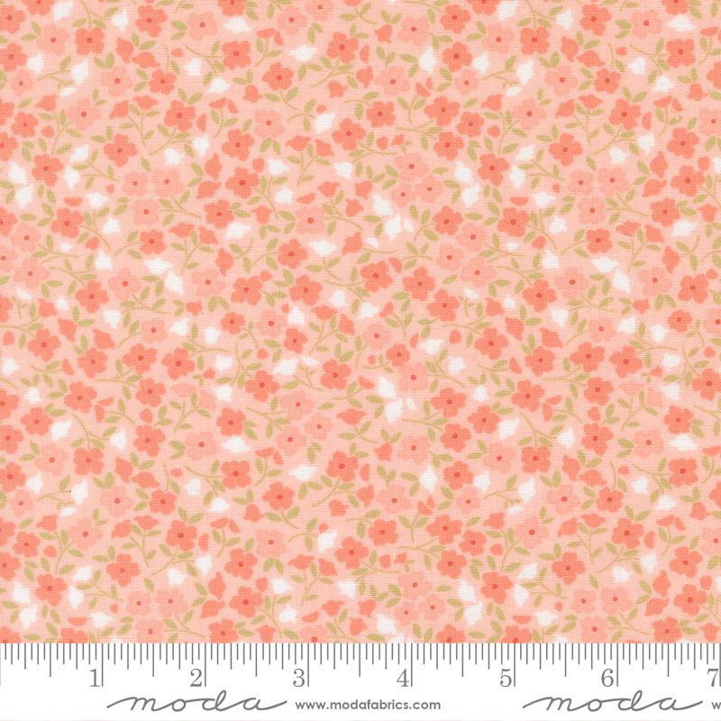 Moda Sunbonnet Wild Blooms Pink Fabric