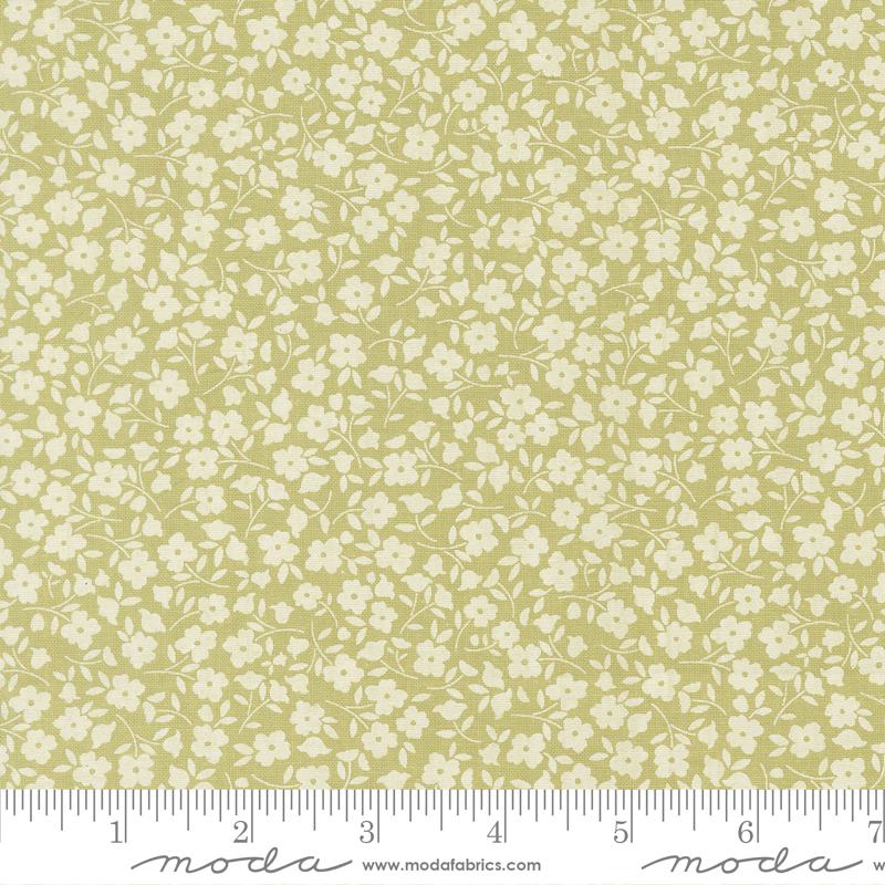 Moda Sunbonnet Wild Blooms Pear Fabric