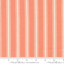 Moda Sunbonnet Dotted Stripe Coral Fabric