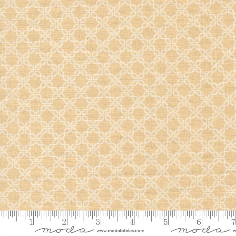 Moda Sunbonnet Lattice Blender Almond Fabric