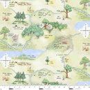 Studio E Classic Winnie Map Fabric