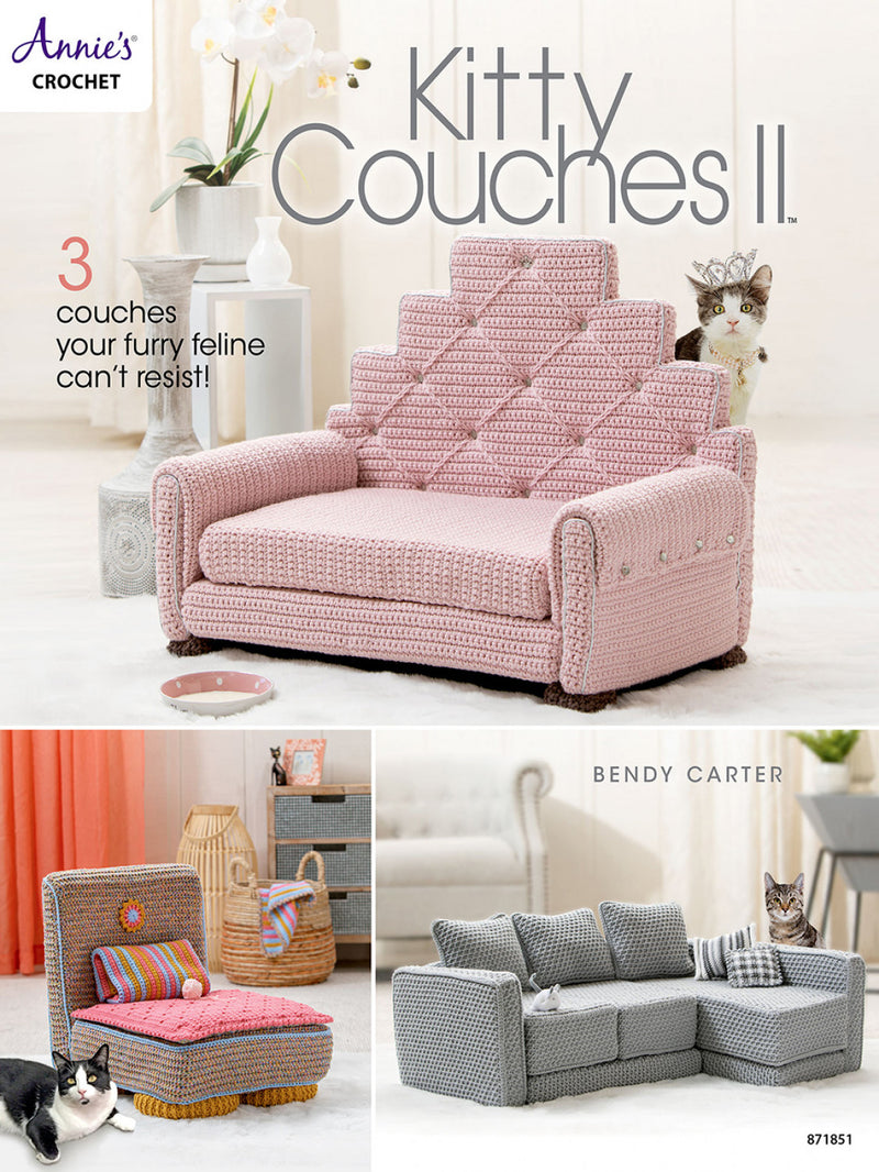 Annie's Crochet Kitty Couches Book