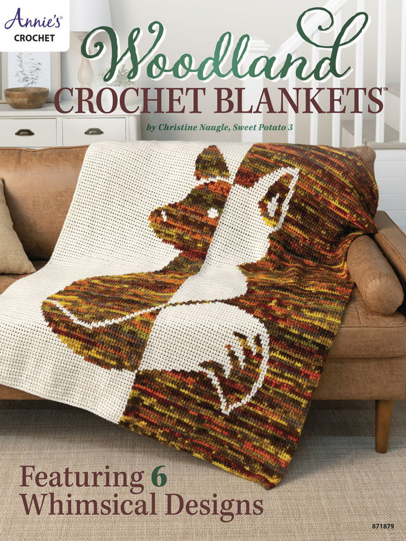 Annie's Crochet Woodland Crochet Blankets Book