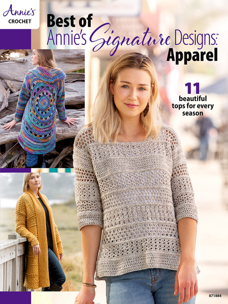 Annie's Crochet Best Of Annie's Signature Designs: Apparel Book
