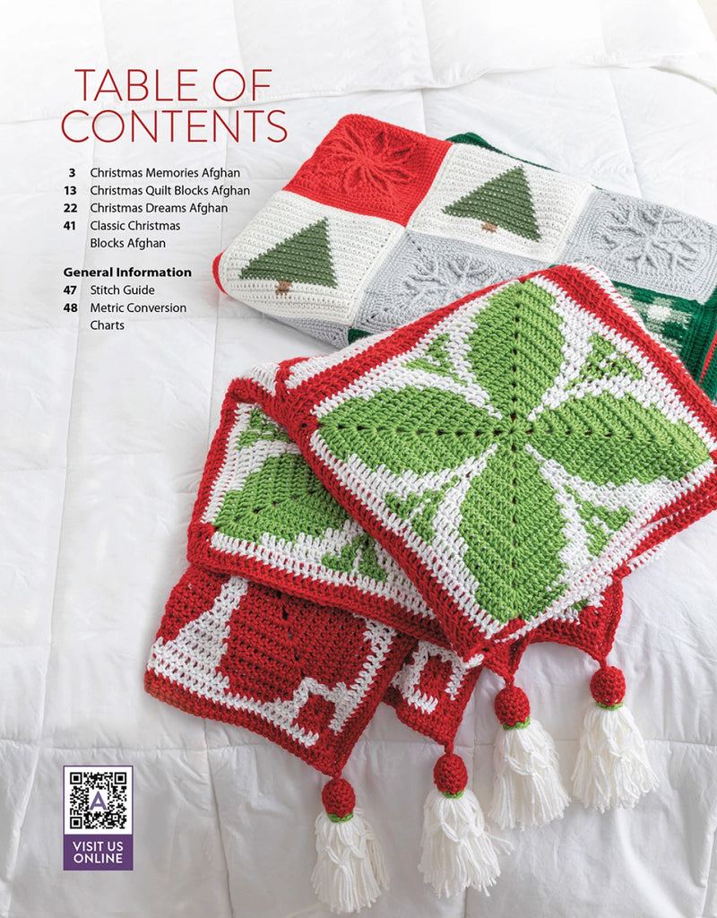 Annie's Crochet Festive Christmas Crochet Afghans