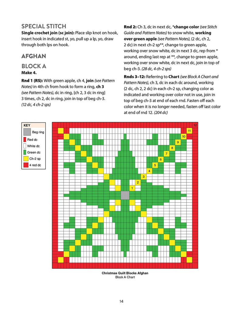 Annie's Crochet Festive Christmas Crochet Afghans