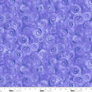 Studio E Spiral Storm Swirl Texture Purple 108" Wide Back Fabric