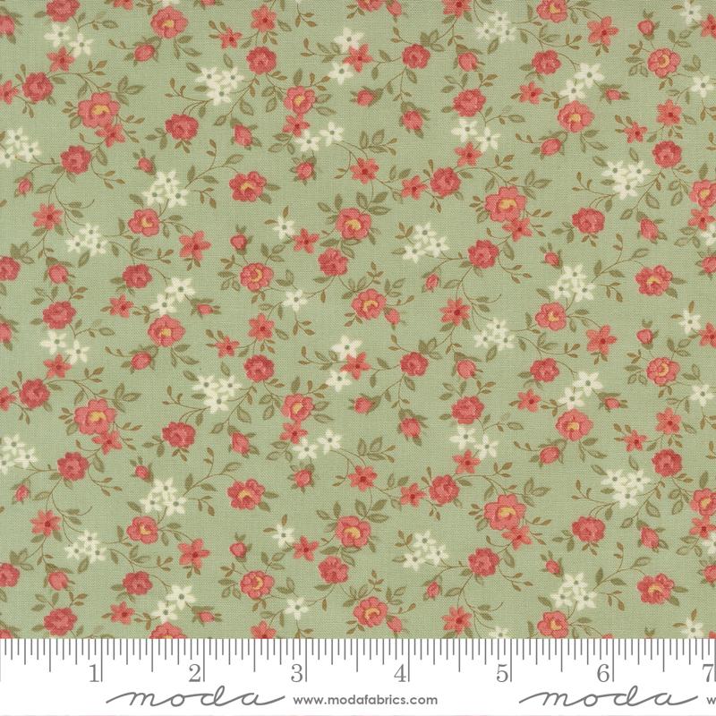 Moda Ambiance Sweet Roses Mist Fabric