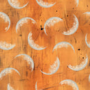 Studio E Scary Spice Moon Web Tangerine Fabric