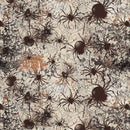 Studio E Scary Spice Spiders Sepia Fabric