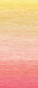 Studio E Go With The Flow Ombre Peach 108" Wide Back Fabric