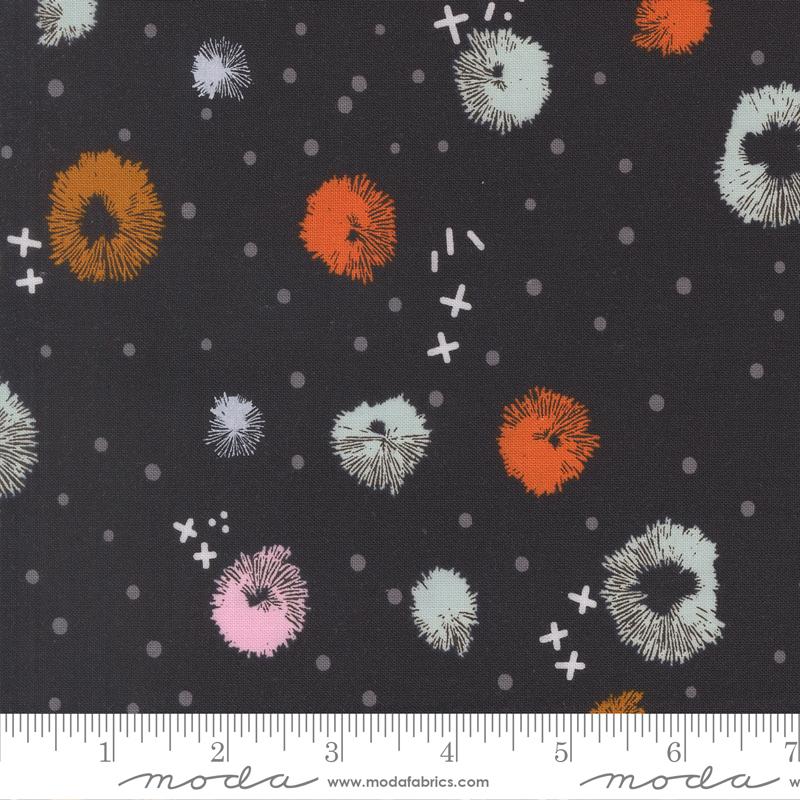 Moda Balisong Blossom Blender Midnight Fabric