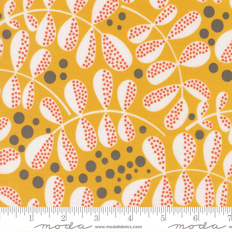 Moda Balisong Fern Fiesta Sunbeam Fabric