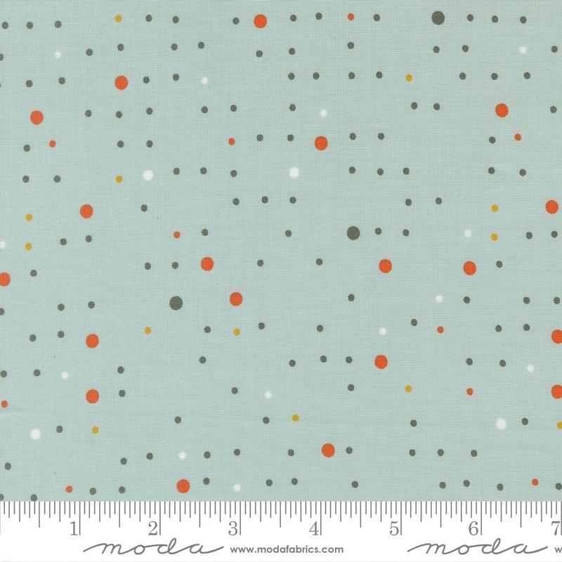 Moda Balisong Dapple Dots Seaglass Fabric