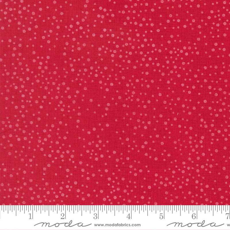 Moda Darling Peony Dotty Thatched Lipstick Fabric