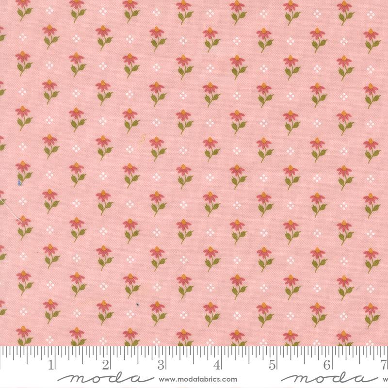 Moda Wild Honey Bumbling Posies Carnation Fabric