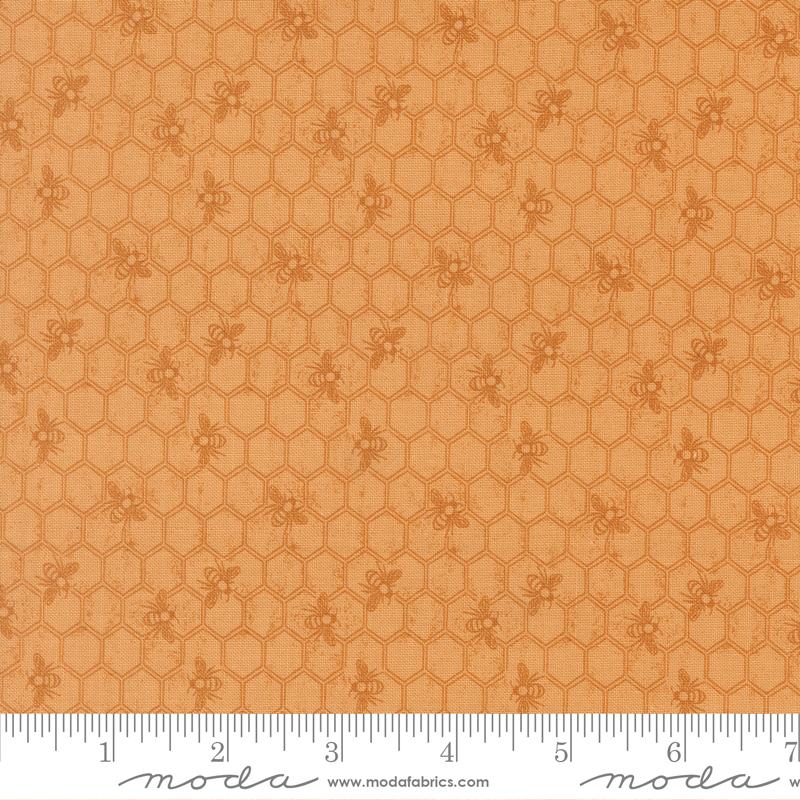 Moda Wild Honey Honeycomb Honey Fabric