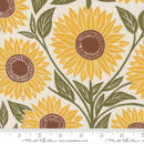 Moda Garden Series Sunflower Cream Fabric
