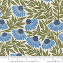 Moda Garden Series Echinacea Cream Sky Fabric