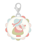 Sunbonnet Zipper Pull