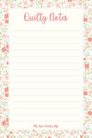 Quilty Notes Note Pad