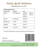 Its Sew Fetch Quilt Pattern