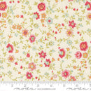 Moda Lyda Rose Flower Vines Porcelain Fabric