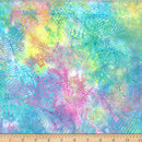 Hoffman Fabrics Pastel Party Fishing Net Pastel Batik Fabric