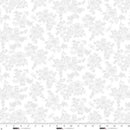 Studio E Best Of Cream And Sugar Delicate Floral White On White Fabric