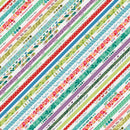 Studio E Meow Mix Selvedge Strip Off White Fabric