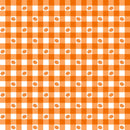 Studio E I Made A Boo Boo Pumpkin Gingham Pumpkin Fabric