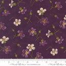Moda Collections Essence Plum Floral Plum Fabric