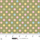 Studio E Layla Polka Dot Artichoke Fabric