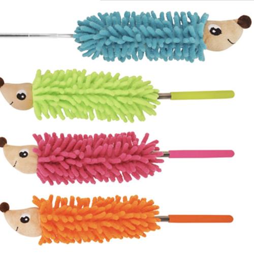 Hedgehog Fuzzy Stick Duster