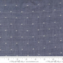 Moda Wovens Summer Solstice Checks Nautical Blue Fabric