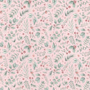 Studio E Just A Dusting Holiday Foliage Champagne Fabric