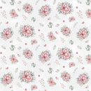Studio E Just A Dusting Sweet Poinsettia Pearl Fabric