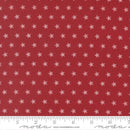 Moda American Gathering III Stars Crimson Wide Back Fabric