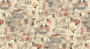 Moda 3 Sisters Patriotic Americana Porcelain Fabric