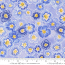 Moda Delphinium Auricula Florals Bluebell Fabric