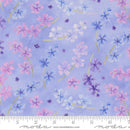 Moda Delphinium Lilac Florals Bluebell Fabric